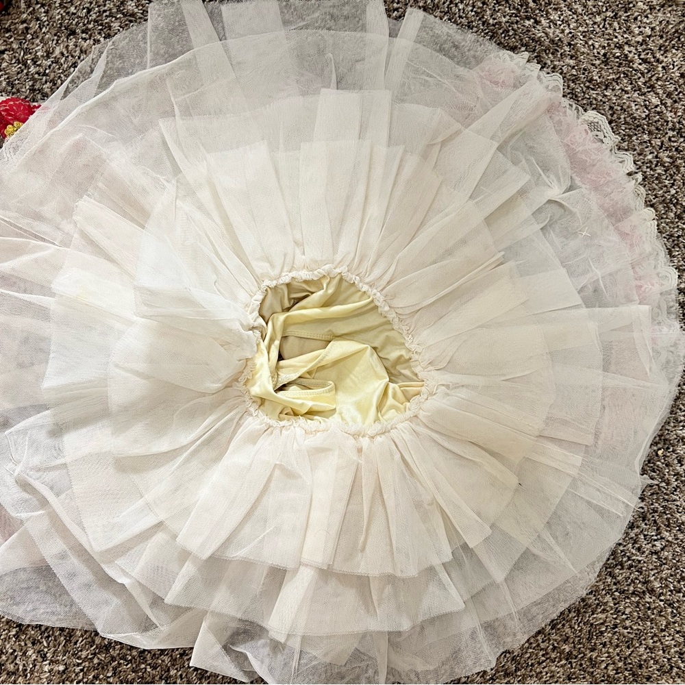 Revolution Red and Gold Spanish Theme Ballet Costume Teen or Adult - Picture 9 of 15